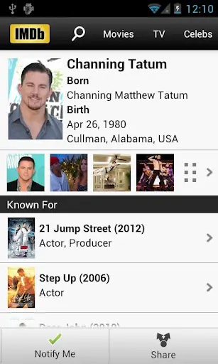 IMDB Android – Film & Tv Rehberi