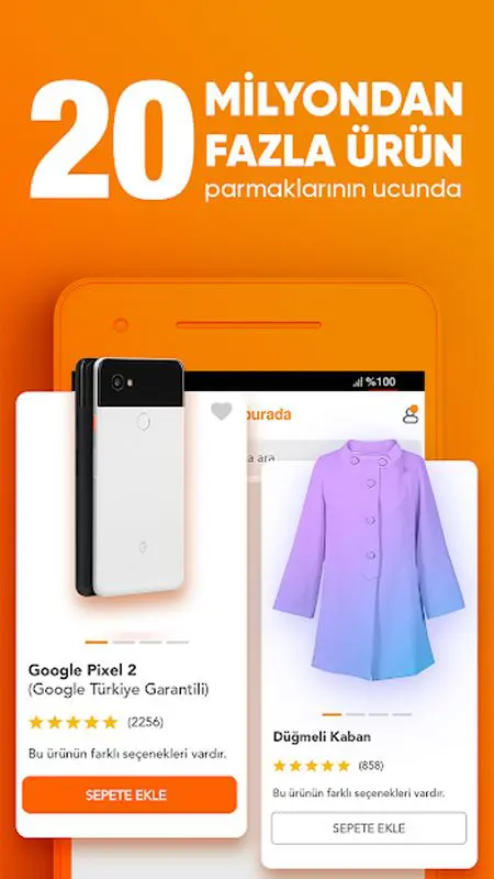 Hepsiburada Android Alışveriş Uygulaması