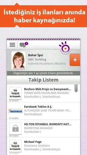 Kariyer.net ile Android Telefonunuzdan İş Arayın