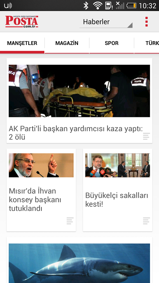 Posta Gazetesi Android Haber Uygulaması