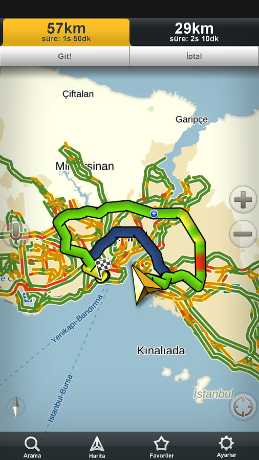 Yandex Navigasyon – Ücretsiz GPS Navigasyon