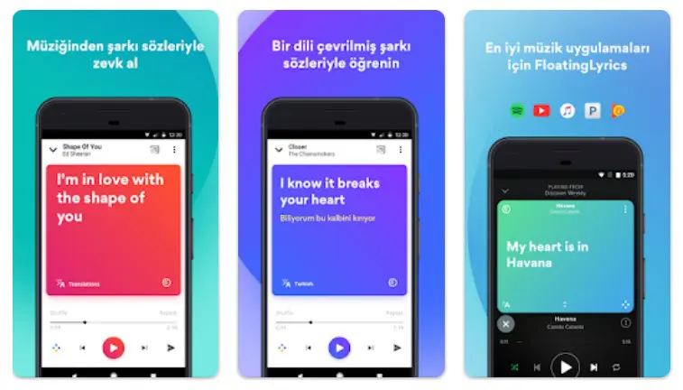 Çalan Şarkının Sözlerini Anında Gösteren Uygulama – Musixmatch