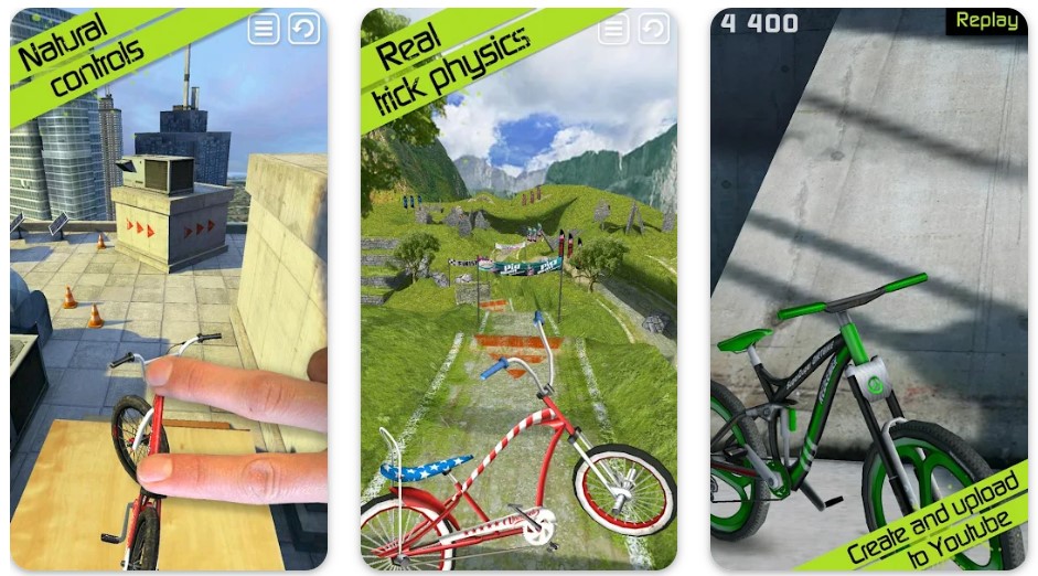 Telefonda Bisiklet Sürün – Touchgrind BMX