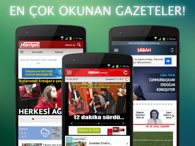 Demirören Medya'dan Mobil Uygulama: Gazetelik