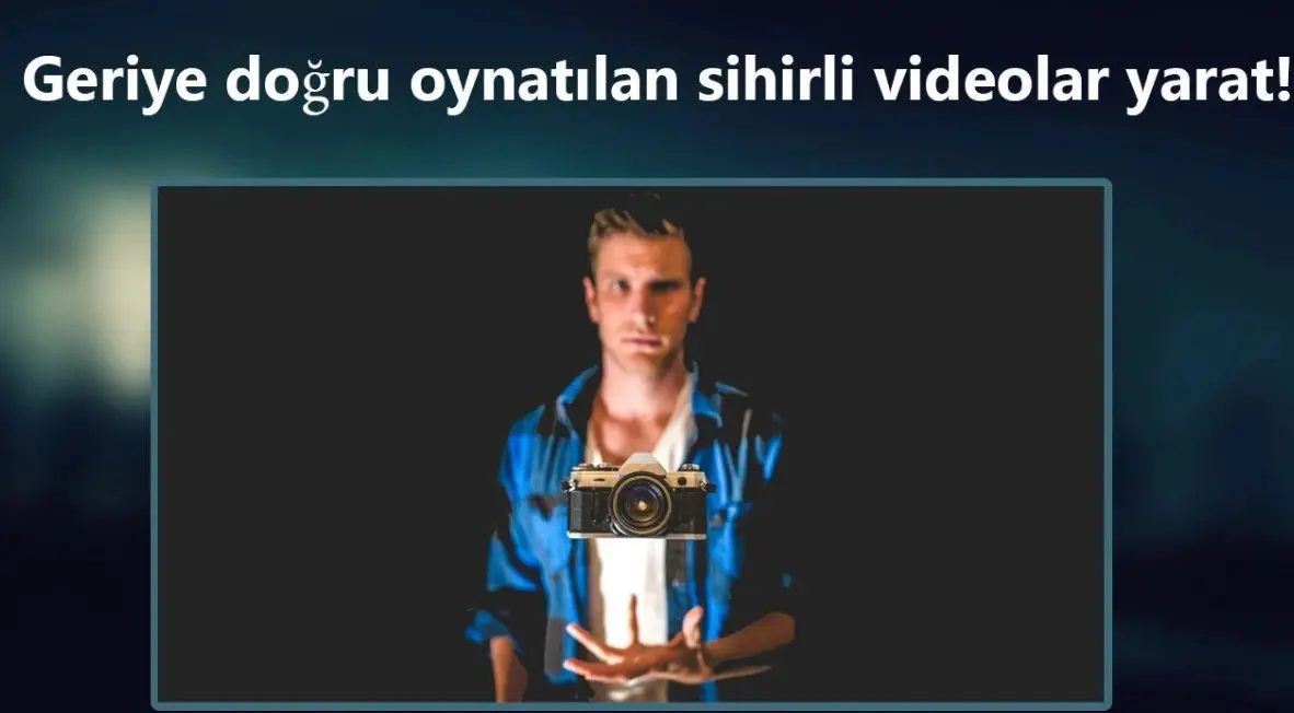 Telefonda Videoyu Tersten Oynatma Uygulaması