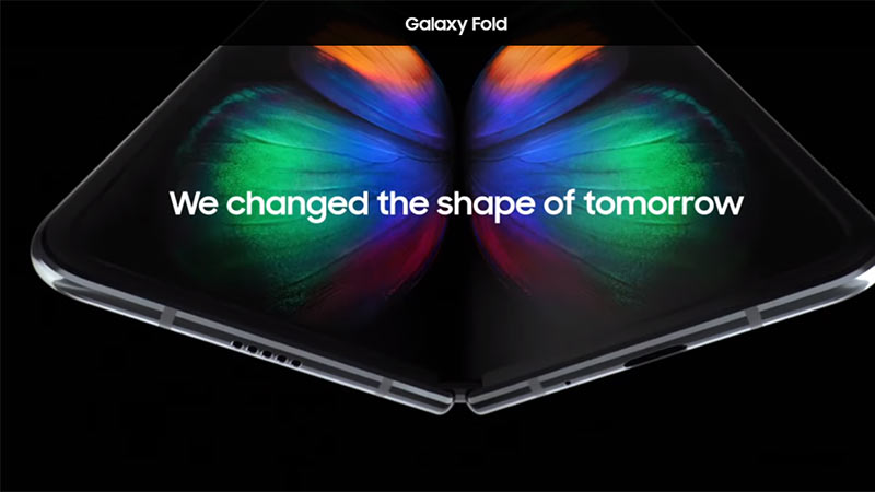 Katlanabilir Ekranlı Samsung Galaxy Fold