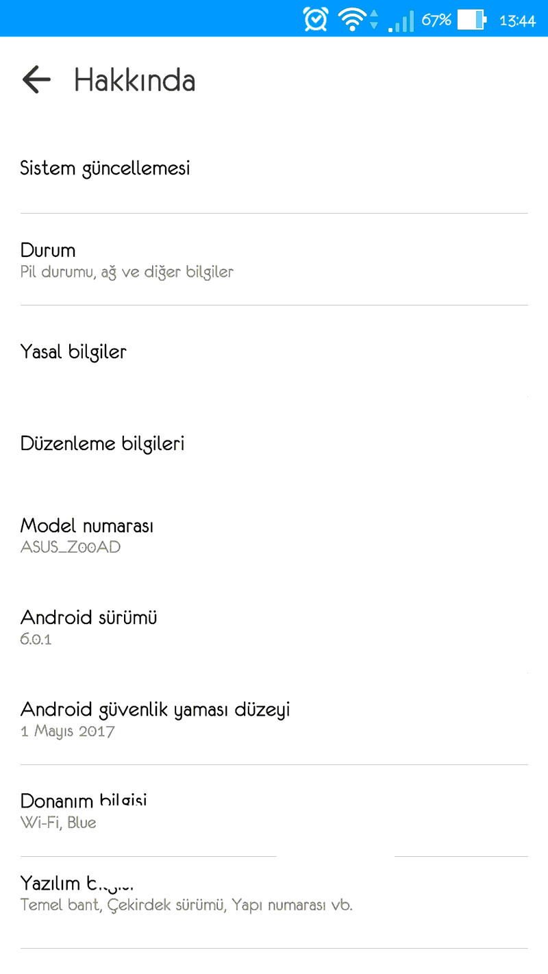 Android Geliştirici Seçeneklerini Açmak