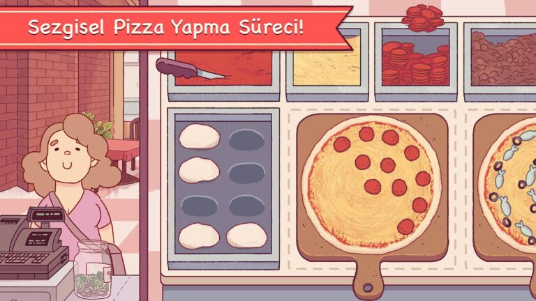 Mutfak pizza hazırlığı