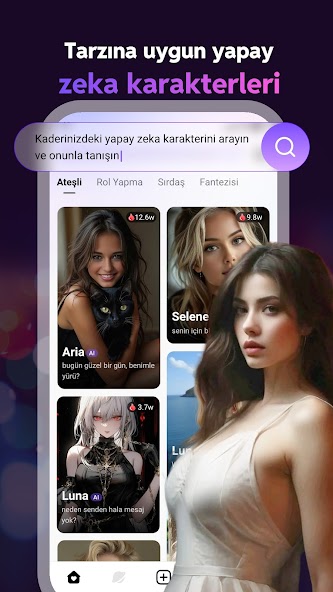 Linky karakter vitrini