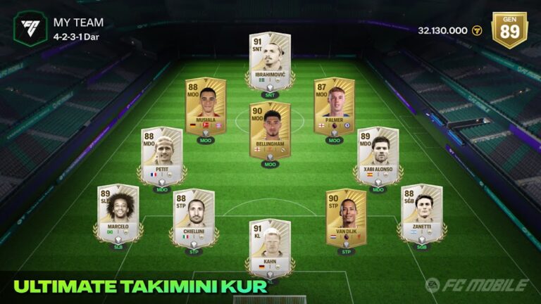 Stadyum maç sahnesi