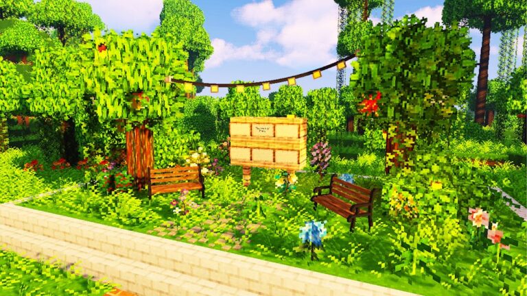 Voxel inşa sahnesi