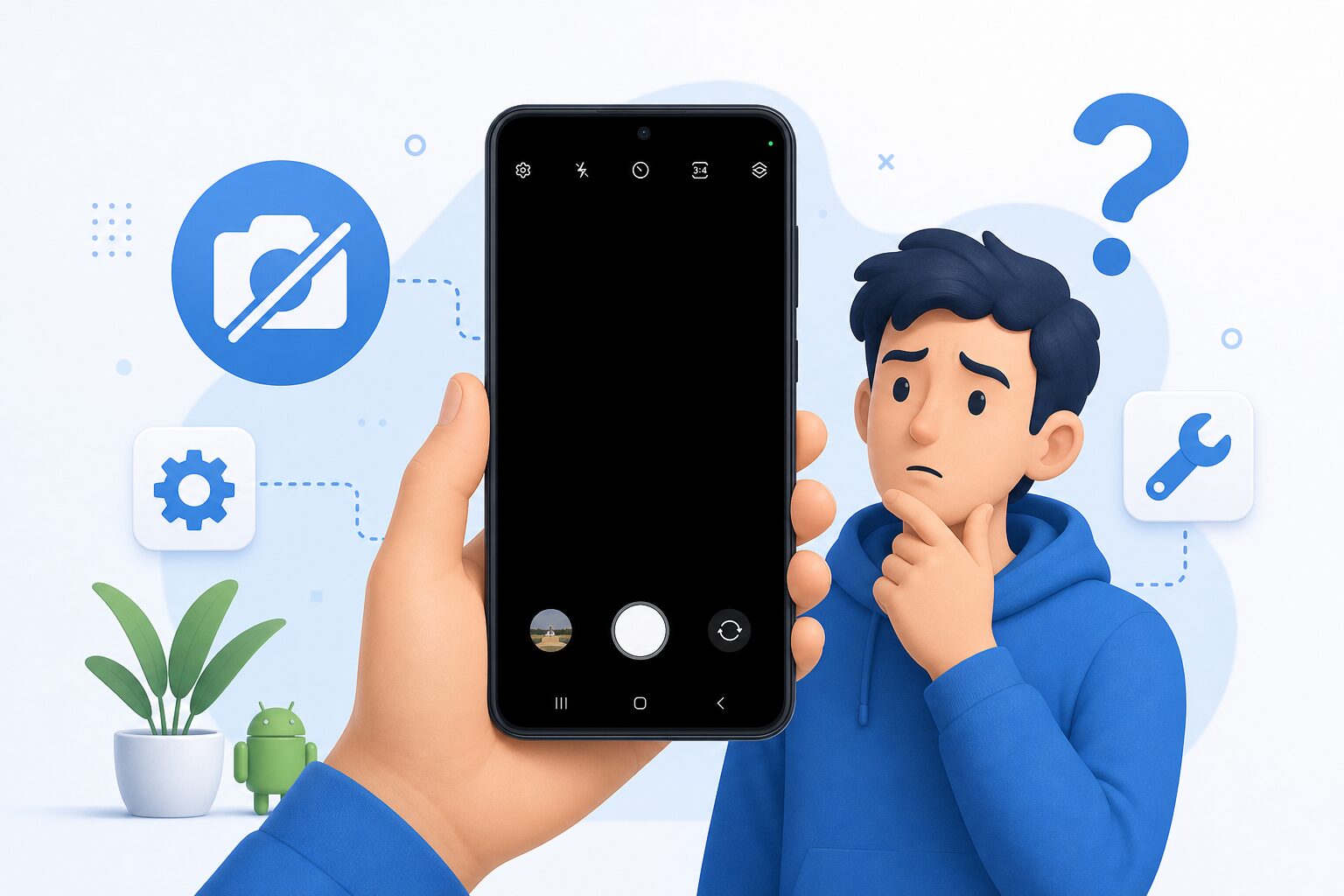 Android Kamera Açılmıyor veya Siyah Ekran: Çözüm Rehberi (2026)