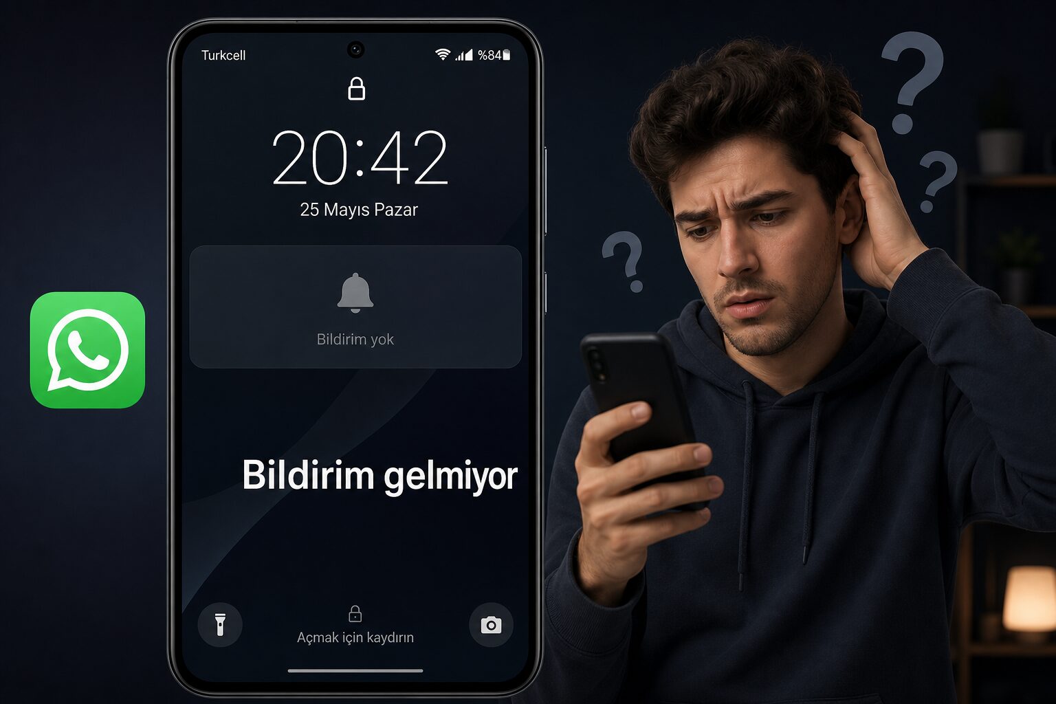 WhatsApp’a Girmeden Mesaj Gelmiyor: Android Bildirim Sorunu Çözümü