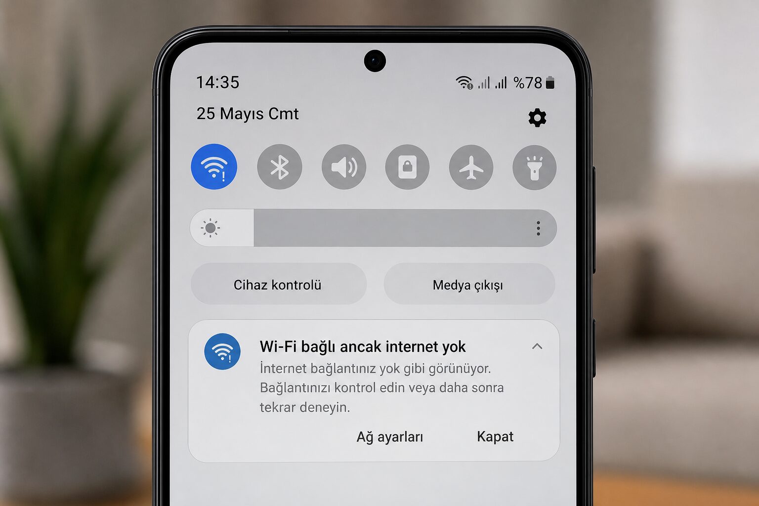 Wi-Fi Bağlı Ama İnternet Yok: Android Çözüm Rehberi