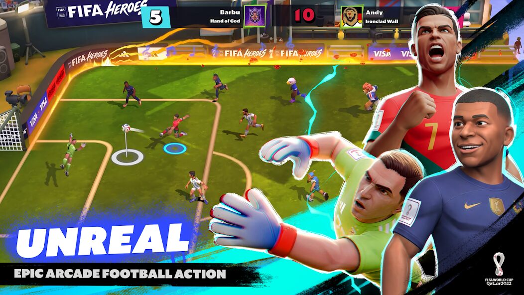 FIFA Heroes — Android’de Arcade Futbol ve Süper Güç Maçları