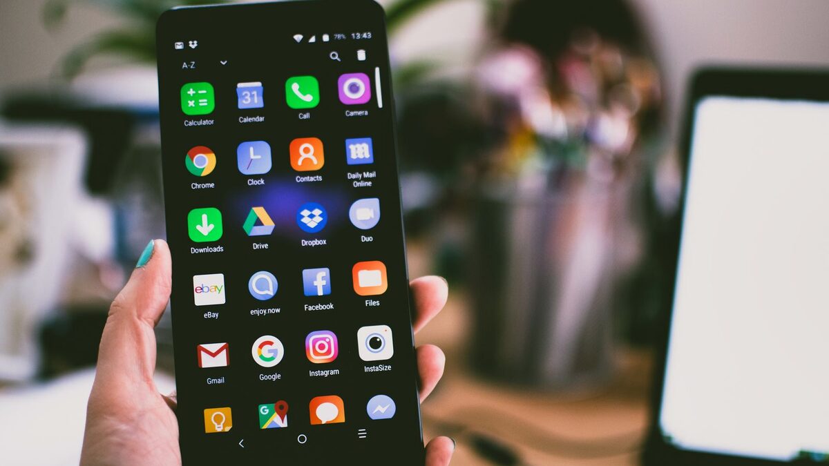 Kronometre Telefon Ekranı