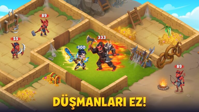 Takım savaş ekranı