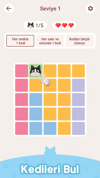 Kedi bulmaca tahtası